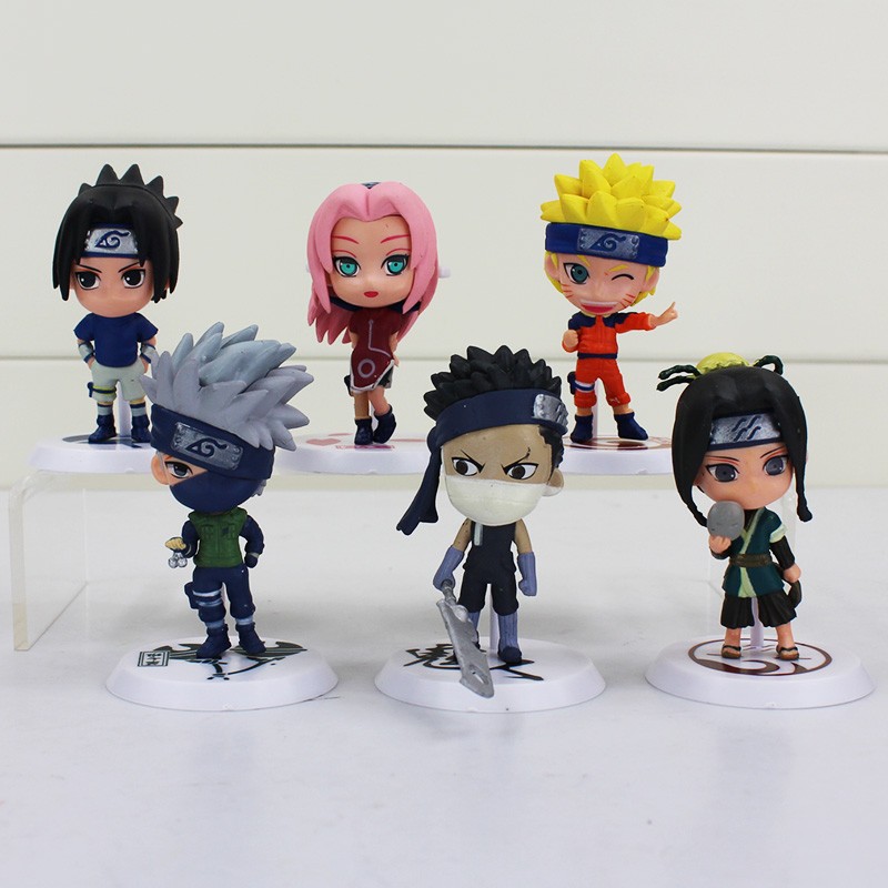 Action Figure Naruto 6 PCS Model 19